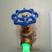 Green LED Faucet Valve night light