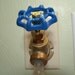 Green LED Faucet Valve night light