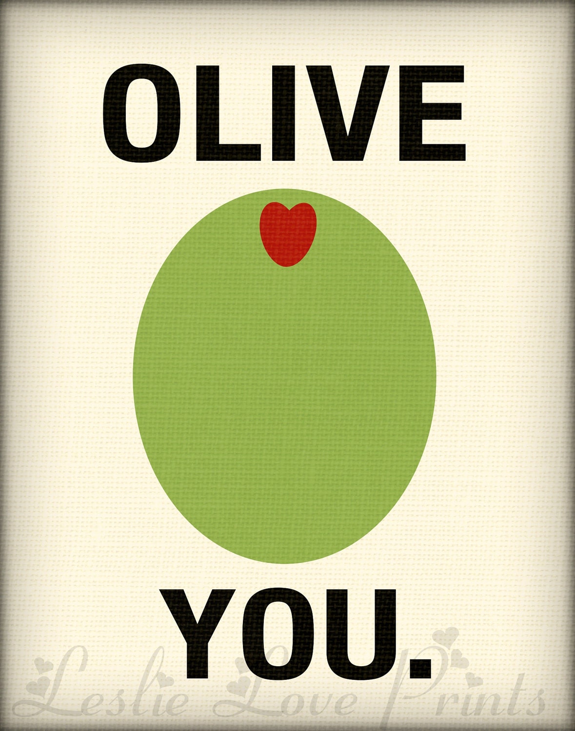 Olive You and Olive Juice 8x10 Printables