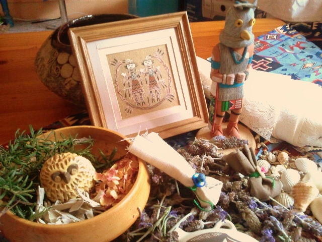 REAL CONTENTS of Powerful, PERSONALIZED Native American Totem Medicine Bag: Strong Specific Ingredients