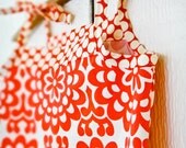 A-line Sun Dress, Jumper, Spring Summer dress, Shift Dress, Designer Amy Butler Fabric, Toddlers, Girls.  2T, 3T, 4T, 5, 6, 7, 8