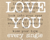 I Want to Love You Every Single Day