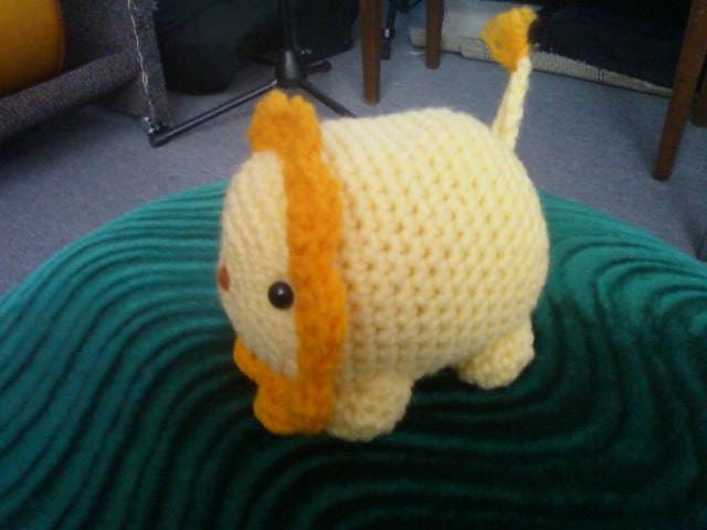 Crochet Lion amigurumi