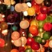 Sale 2 Sets of  20 x mix color cotton ball string light patio outdoor decoration deco room bedroom wedding patio party oriental asia