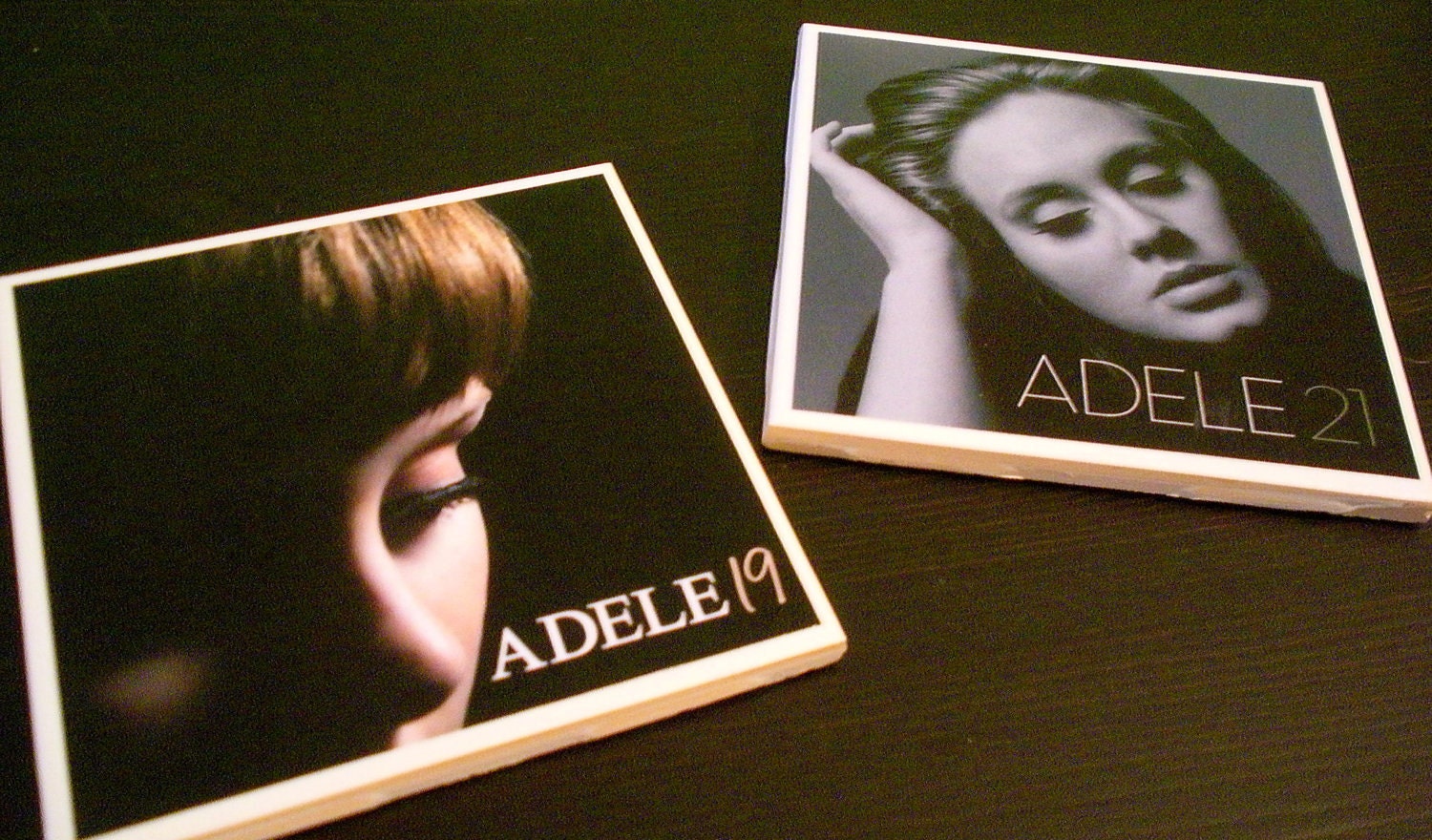 Adele - Handmade Coasters - Set of 2