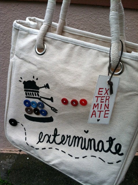 Cutesy Dalek Bag