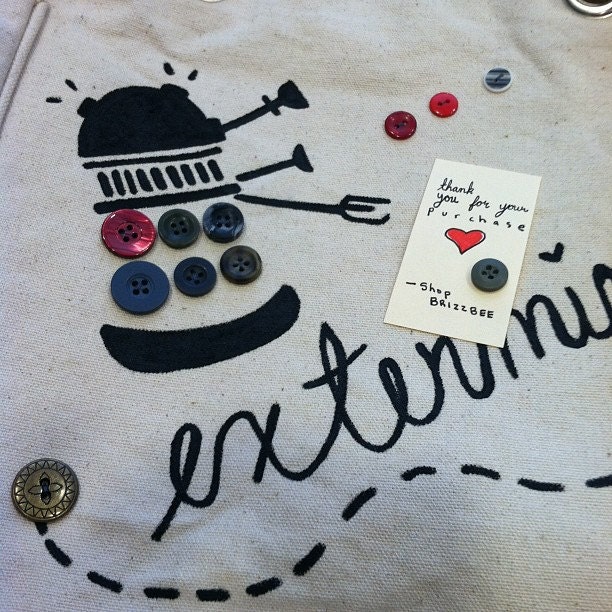 Cutesy Dalek Bag