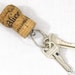 Champagne Cork Keychains