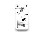 hand painted swarovski crystals illustration iphone 4 case, iphone 4s case, iphone 5 case, galaxy s3 case, galaxy note 2 case