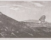 mourne fire etching