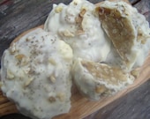 Dave's Cluster - Maple Caramel with walnuts, white chocolate and alder smoked salt. - catskillcandyco