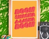 Boom - A4 Giclee Print