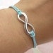 Karma-antique  Bracelet ------ antique silver   Karma Bracelet,infinity bracelet& wax cords Bracelet