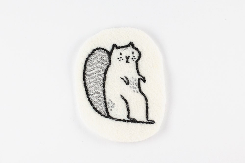 Embroidery Squirrel