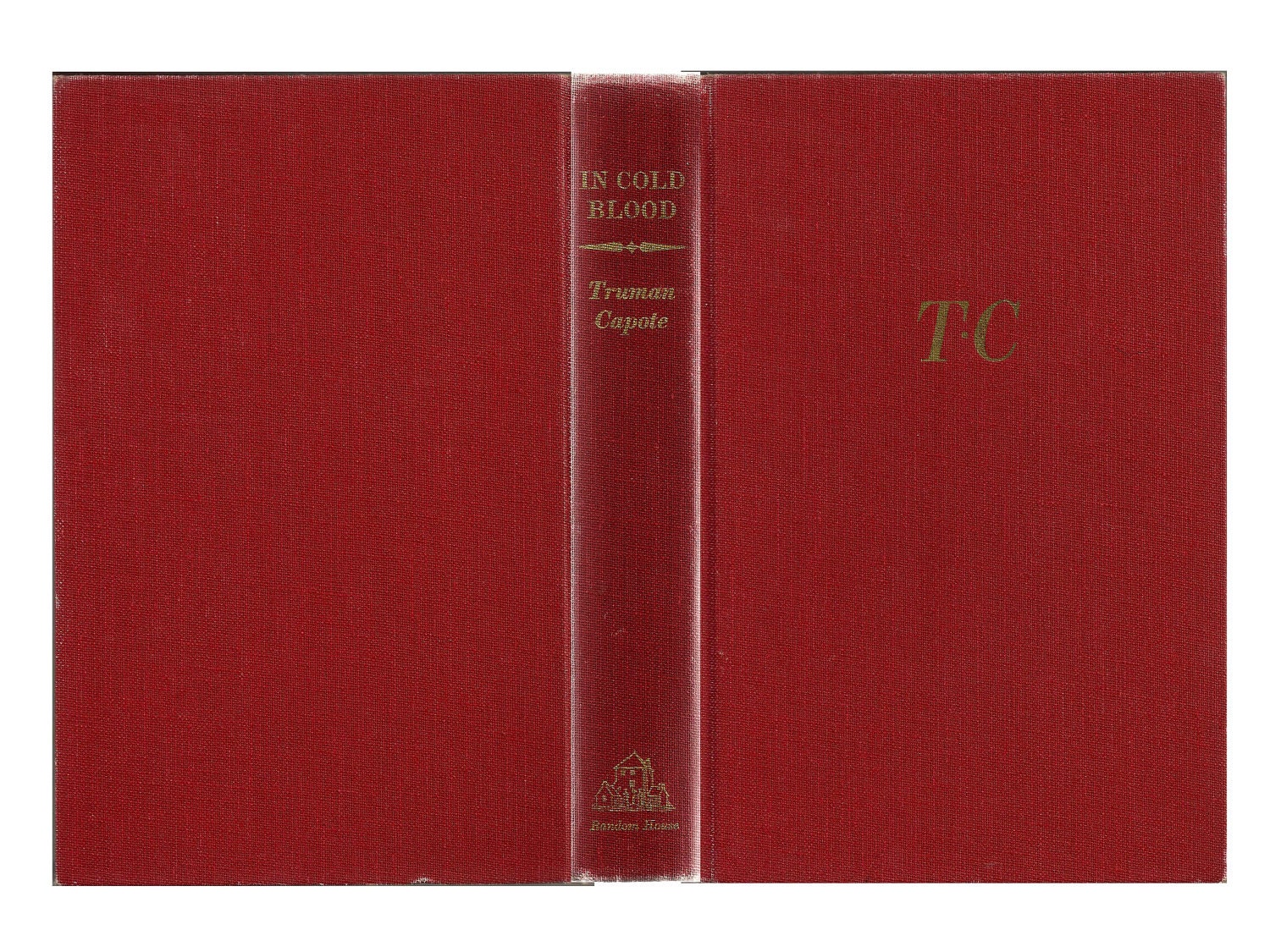 FREE SHIPPING - In Cold Blood by Truman Capote - Vintage True Crime Book - Sale