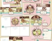 17 Pc. with LOGO Marketing Set Templates for Photographers, Small Business, Boutique Business Branding