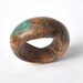 Wood Bracelet Olivewood and Eilat Stone/Turquoise