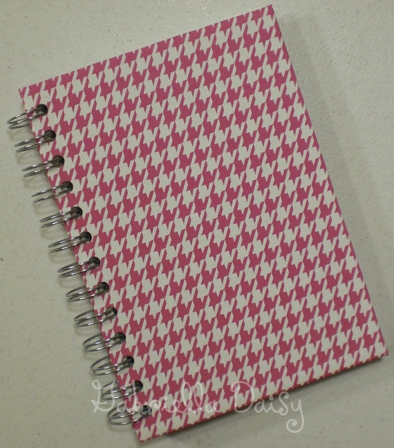Pink Houndstooth - Journal
