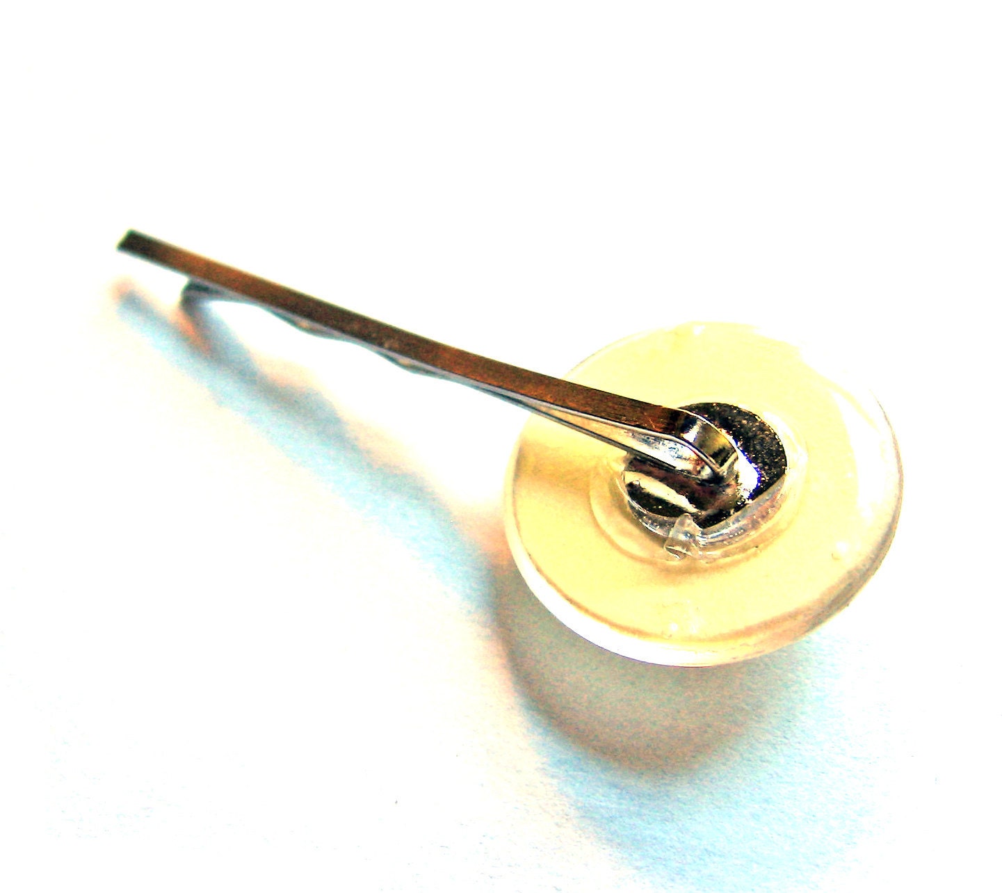 Pair of Dewey Decimal Library Card Hair Pin Bobby Pins - Set of 2 Made with Reclaimed Library Cards