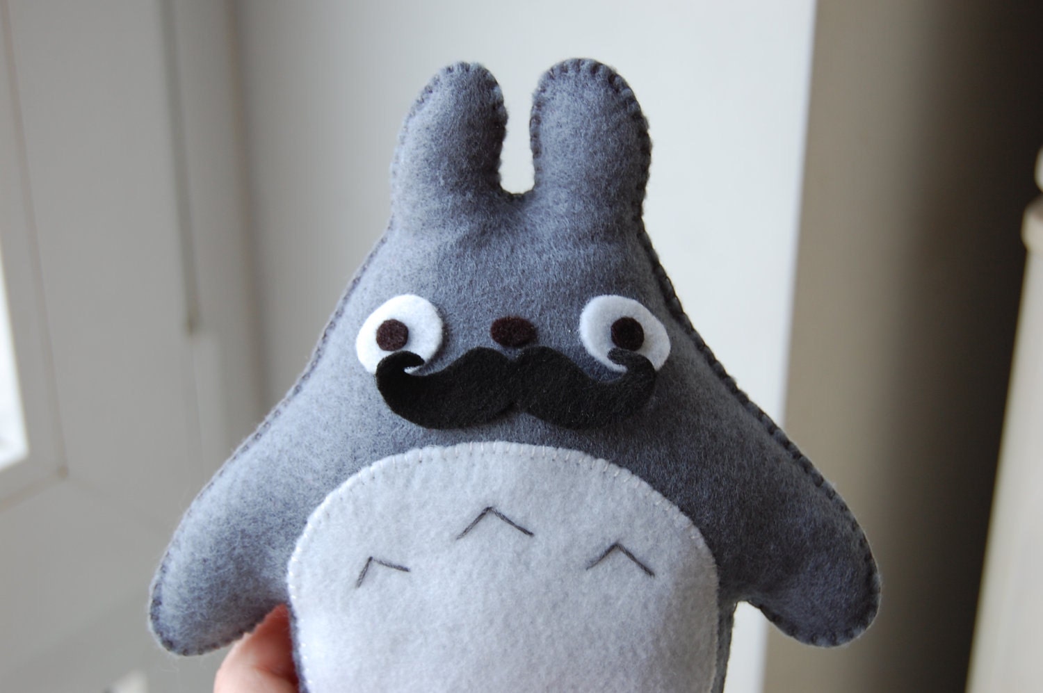 Moustache Totoro