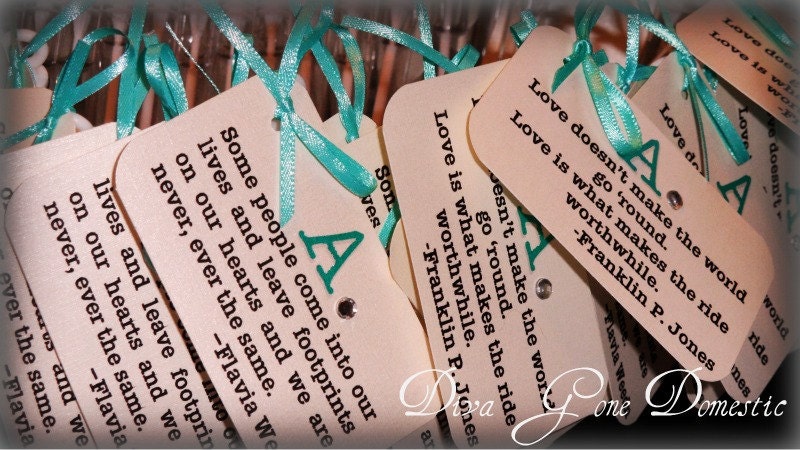 100 Bubble Wands Custom Favor Tags for Wedding Send Off Ceremony Guest Favors Il_570xn