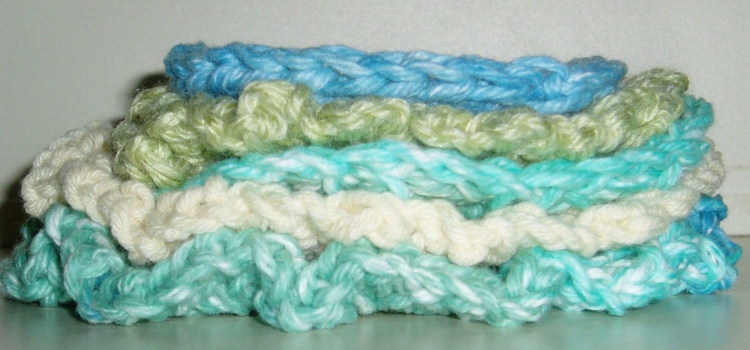 Washcloths,  dishcloths