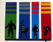 Heroes Stencil Painting of the Avengers