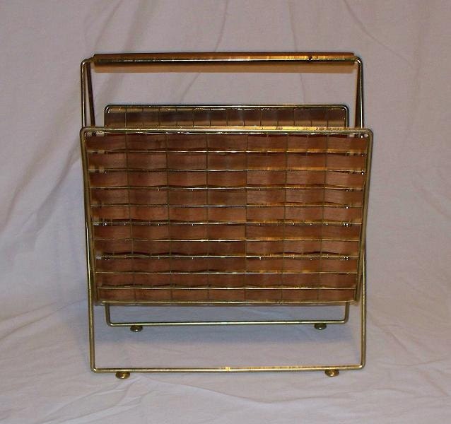 metal magazine rack table lamp