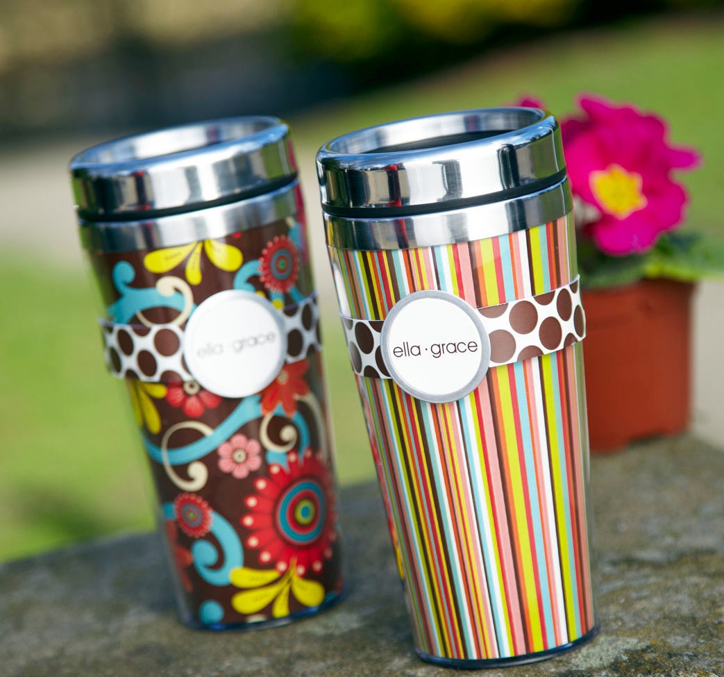 Ella Grace Insulated Travel Mugs