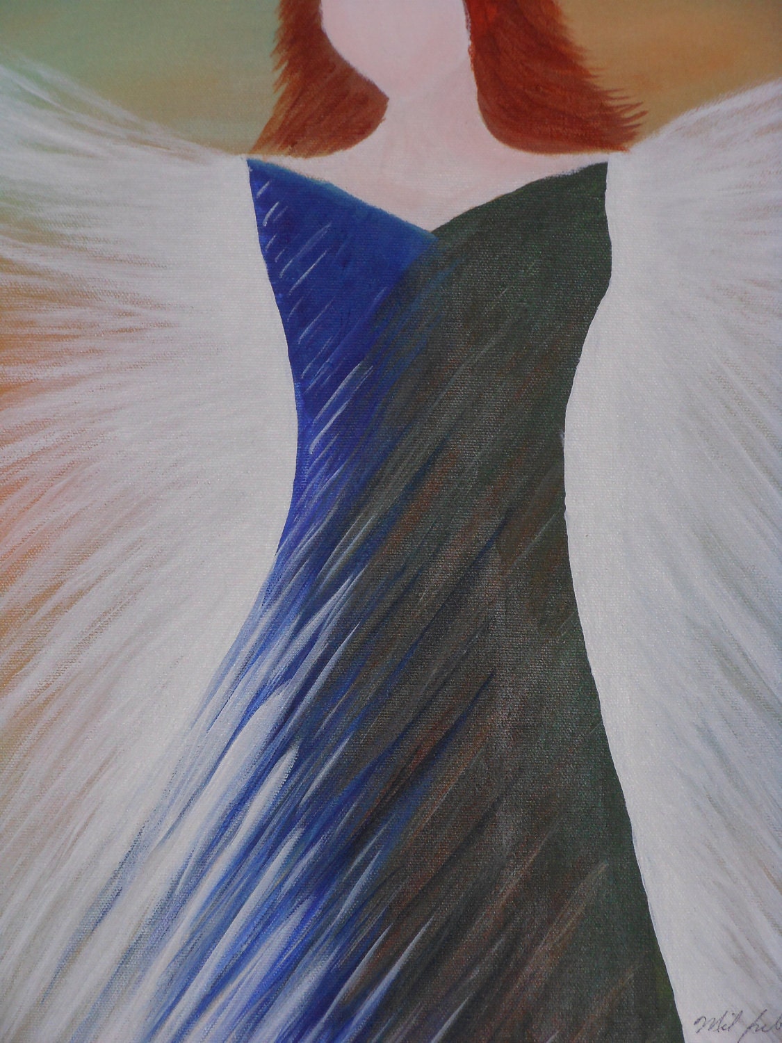 Angel -- Original, Acrylic Painting
