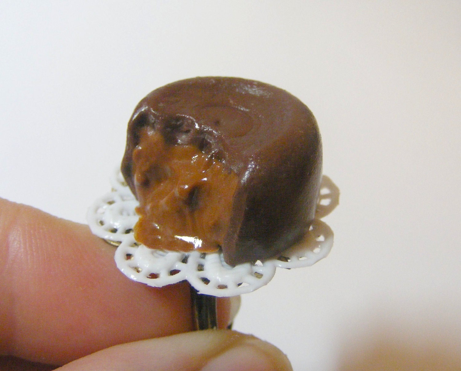 scented rolo sweet ring - miniature food jewelry/jewellery