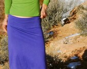 Snowy Day Cowl Neck Shirt  (organic clothing)