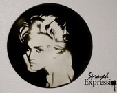 Madonna Vinyl Record Painting