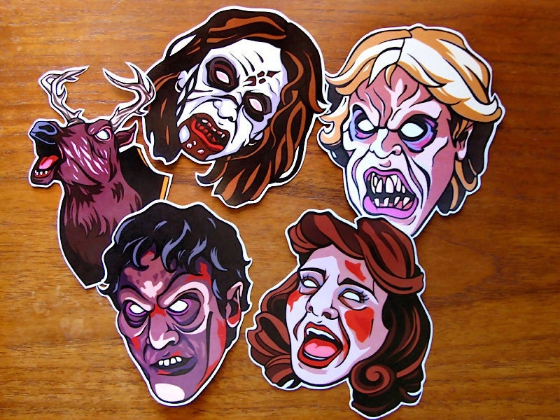 EVIL DEAD - Pack of 5 Stickers