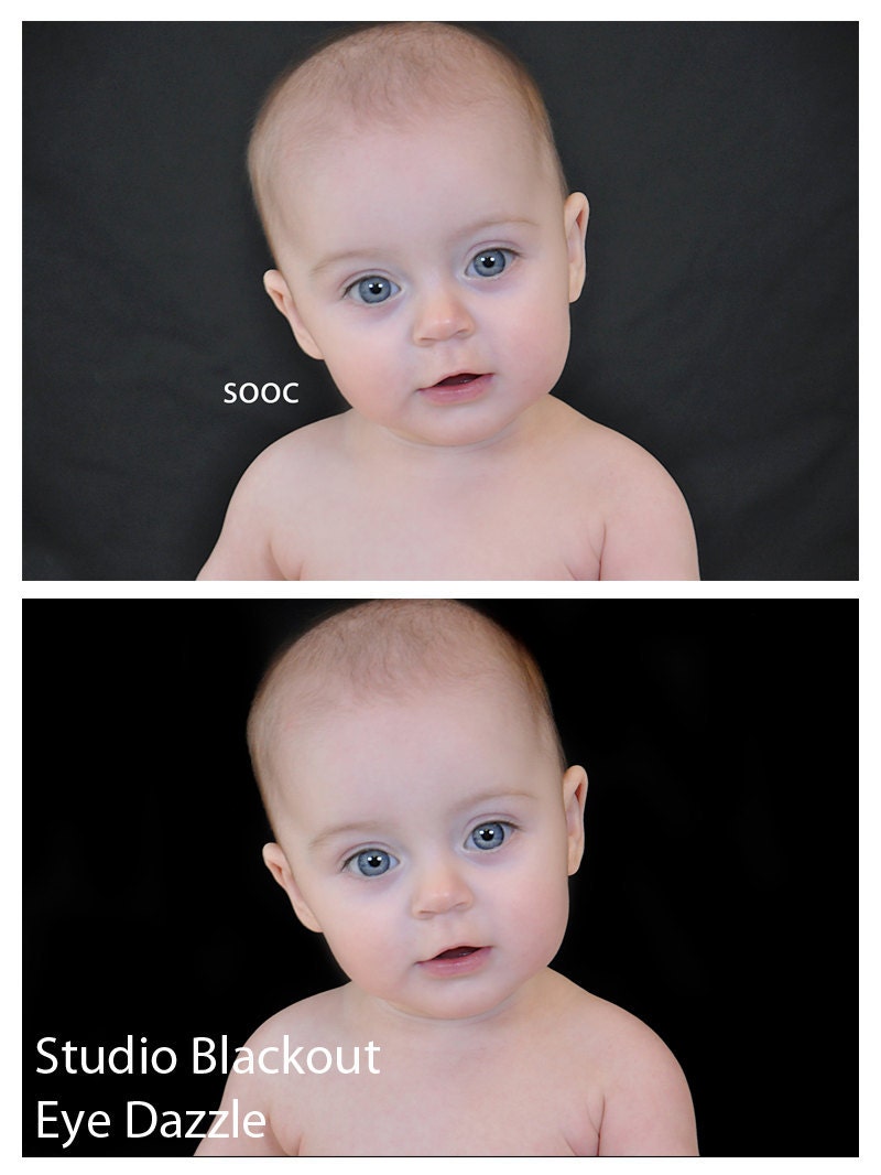 Studio Blackout-  Photoshop Elements Action