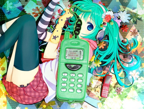 Anime Harajuku Cellphone Earring