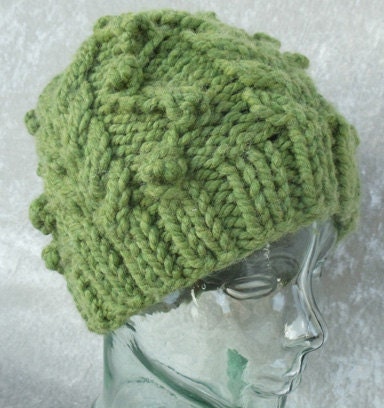 Kelly Knit Hat Pattern (PDF only)