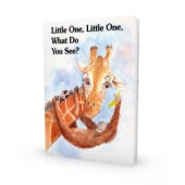 Nursery Decor - Personalized Keepsake Children's Story Book - Little One, Little One, What Do You See - Custom - Counting and Rhyming