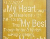 Be Thou My Vision, 16x20 Canvas Print