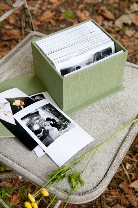Wedding Photoboxes Pretty and Stylish Handmade Photoboxes made from pretty ribbons and delicate springtime hue fabrics.