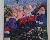 Vintage - Cabbage Patch Kids - Frame Tray Puzzle - by Milton Bradley