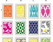 Bold Bright Vintage / Modern inspired Art Prints - Pick Any (6) Prints Any Color - 5 x 7 Prints - Featured Bold Bright Colors (UNFRAMED)
