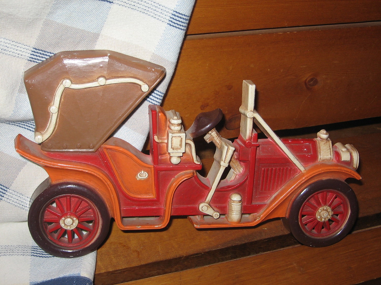 ANTIQUE CAR Dart Ind  Old Fashion Car to Hang on Wall made in USA Darling