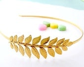 Grecian Goddess 22K GP Headband