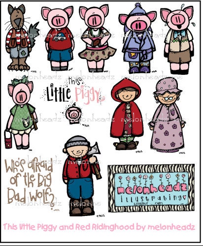 This Little Piggy / Red Ridinghood Bundle