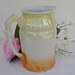 Vintage Bavaria China R W C Luster Shabby Chic Chippy Pitcher