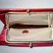 Vintage Wallet Princess Gardner Red Wallet 1960's Lipstick Red Mad Men Kiss Clasp coin purse