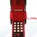 Vintage Red Rickshaw Novelty Phone With Box