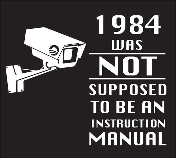 1984 Was Not Supposed To Be An Instruction Manual t shirt