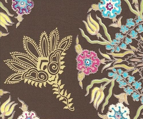 Casablanca Medallion Carafe Fabric One Yard